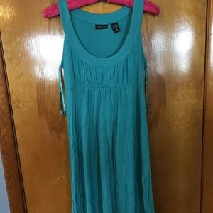 NY & Co Empire Teal Dress